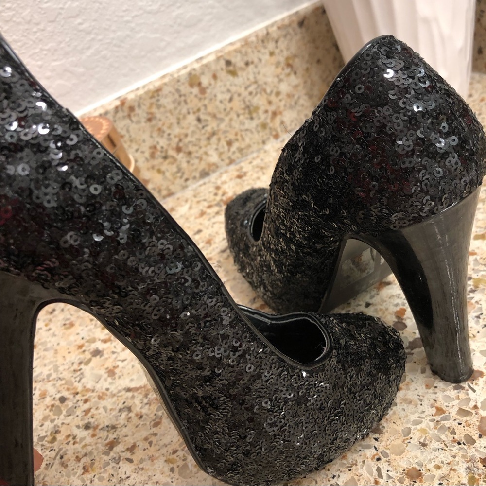 Sequins Heels